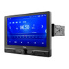 DS18 Audio 10.5" Floating Rotating Swivel Modular Touchscreen Mechless Single-DIN Headunit with Bluetooth, Mirror Link, USB, Gps and Android 10 (4x64GB) 