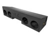 Down4Sound PRO-FAB - Birch - 4x 8-Inch Ported Subwoofer Enclosure - 99-07 GM/Chevy Extended Cab – 2.5-Inch Seat Lift Required