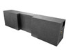 Down4Sound PRO-FAB - Birch - 4x 8-Inch Ported Subwoofer Enclosure - 99-07 GM/Chevy Extended Cab – 2.5-Inch Seat Lift Required