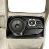 DOWN4SOUND PODS DOWN4SOUND Single 6.5" and Single 3.5" and Single Tweeter Speaker Pods for the Rear Door of a 00-06 Chevrolet Silverado-GMC Sierra Extended Cab Manual Window