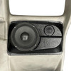 DOWN4SOUND PODS DOWN4SOUND Single 8" and Single Tweeter Speaker Pods for the Rear Door of a 00-06 Chevrolet Silverado-GMC Sierra Extended Cab Manual Window 