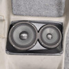 DOWN4SOUND PODS DOWN4SOUND Single 8" and Single 6.5" Speaker Pods for the Rear Door of a 00-06 Chevrolet Silverado-GMC Sierra Extended Cab Manual Window