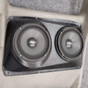 DOWN4SOUND PODS DOWN4SOUND Dual 6.5" Speaker Pods for the Rear Door of a 00-06 Chevrolet Silverado-GMC Sierra Extended Cab Manual Window