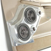 DOWN4SOUND PODS DOWN4SOUND Dual 6.5" and Dual Tweeter Speaker Pods for the Front Door of a 00-06 GM Full Size Truck