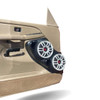 DOWN4SOUND PODS DOWN4SOUND Dual 6.5" and Dual 3.5" Speaker Pods for the Front Door of a 00-06 GM Full Size Truck 