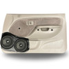 DOWN4SOUND PODS DOWN4SOUND Dual 6.5" Speaker Pods for the Front Door of a 01-04 Toyota Tacoma Both Manual and Electric Windows 