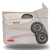 DOWN4SOUND PODS DOWN4SOUND Dual 8" Speaker Pods for the Front Door of a 02-09 Chevrolet Trailblazer SUV