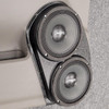 DOWN4SOUND PODS DOWN4SOUND Dual 8" Speaker Pods for the Front Door of a 02-09 GMC Envoy SUV 