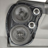 DOWN4SOUND PODS DOWN4SOUND Dual 6.5" and Dual Tweeter Speaker Pods for the Front Door of a 06-08 Dodge Ram