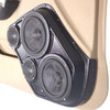 DOWN4SOUND PODS DOWN4SOUND Dual 6.5" and Dual 3.5" Speaker Pods for the Front Door of a 06-07 Hummer H3