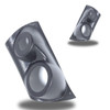 DOWN4SOUND PODS DOWN4SOUND Single 3.5" and Single Tweeter Speaker Pods for the A-Pillar of a 06-07 Hummer H3