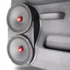 DOWN4SOUND PODS DOWN4SOUND Dual 8" Speaker Pods for the Rear Door of a 07-13 GM Full Size Pickup Crew Cab