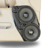 DOWN4SOUND PODS DOWN4SOUND Dual 8" and Dual Tweeter Speaker Pods for the Front Door of a 07-09 Chevrolet Silverado-GMC Sierra Lower Handle