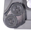 DOWN4SOUND PODS DOWN4SOUND Dual 6.5" Speaker Pods for the Front Door of a 07-11 Honda CRV 4 Door