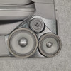 DOWN4SOUND PODS DOWN4SOUND Single 8" and Single 6.5" and Single 3.5" Speaker Pods for the Front Door of a 08-10 Chrysler 300C