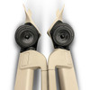 DOWN4SOUND PODS DOWN4SOUND Single 3.5" Speaker Pods for the A-Pillar of a 08-09 Ford F-250 F-350