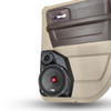DOWN4SOUND PODS DOWN4SOUND Single 8" and Single Tweeter Speaker Pods for the Rear Door of a 09-18 Dodge Ram-Dodge Ram Extended Cab Manual Window