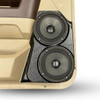 DOWN4SOUND PODS DOWN4SOUND Dual 6.5" Speaker Pods for the Front Door of a 09-18 Dodge Ram-Dodge Ram