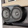 DOWN4SOUND PODS DOWN4SOUND Dual 6.5" Speaker Pods for the Rear Door of a 09-14 Ford F-150 Crew Cab