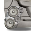 DOWN4SOUND PODS DOWN4SOUND Dual 6.5" and Dual 3.5" Speaker Pods for the Front Door of a 10-14 GM Full Size Truck Upper Handle