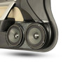 DOWN4SOUND PODS DOWN4SOUND Dual 6.5" Speaker Pods for the Front Door of a 13-17 Honda Accord 2 Door