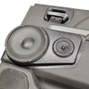 DOWN4SOUND PODS DOWN4SOUND Single 8" and Single 3.5" Speaker Pods for the Rear Door of a 14-18 Chevrolet Silverado-GMC Sierra Crew Cab