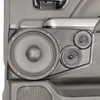 DOWN4SOUND PODS DOWN4SOUND Single 8" and Single 3.5" and Single Tweeter Speaker Pods for the Rear Door of a 14-18 Chevrolet Silverado-GMC Sierra Crew Cab