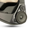 DOWN4SOUND PODS DOWN4SOUND Single 8" and Single 3.5" Speaker Pods for the Rear Door of a 14-23 Jeep Cherokee