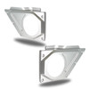 DOWN4SOUND PODS DOWN4SOUND 21-23 Bronco Front Single 6.5" Front Door Speaker Pods Net Replacement