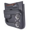 DOWN4SOUND PODS DOWN4SOUND Dual 8" Speaker Pods for the Rear Door of a 23-25 Chevrolet Silverado-GMC Sierra Crew Cab