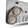 DOWN4SOUND PODS DOWN4SOUND Dual 6.5" Speaker Pods for the Front Door of a 87-93 Ford Mustang