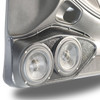 DOWN4SOUND PODS DOWN4SOUND Dual 6.5" Speaker Pods for the Front Door of a 94-04 Ford Mustang 