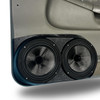 DOWN4SOUND PODS DOWN4SOUND Dual 8" Speaker Pods for the Front Door of a 98-04 GM Midsize Pickup & SUV