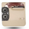 DOWN4SOUND PODS DOWN4SOUND Dual 6.5" Speaker Pods for the Rear Door of a 99-07 Ford F-250 F-350 Crew Cab Smoking