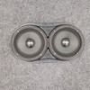 DOWN4SOUND PODS DOWN4SOUND Custom Speaker Pods Brand - Dual 6.5" Universal Flat Speaker Pods for any flat mounting location
