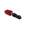 Down4Sound DOWN4SOUND - LED BASS KNOB WITH VOLT METER - RED