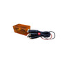 Down4Sound DOWN4SOUND - LED BASS KNOB WITH VOLT METER - ORANGE