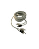 Down4Sound DOWN4SOUND 25FT 2-CHANNEL TWISTED PAIR RCA | D4S-RCA25FT-T