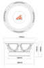 Crescendo Audio MBC 12" MidBass Cartel Woofer