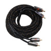 Crescendo Audio ChorusConnects Audiophile Grade 2channel RCA Cable - 20ft 