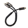 Crescendo Audio ChorusConnects Audiophile Grade 2channel RCA Y-Splitter
