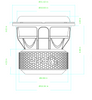 DOWN4SOUND | DVX 10" SUBWOOFER | 1700W RMS | D4