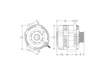  320 Amp 6 Phase 88-95 GM Truck High Output Alternator Polished Finish 