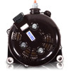  High Output 400A large case BILLET alternator for 2001-2007 GM truck 6.6l Diesel - side output stud - Orange 