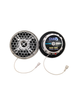 DOWN4SOUND | M3 MARINE 6.5 RGB | 6.5" MARINE COAXIAL SPEAKER SET | 175W RMS EACH | 4 OHM