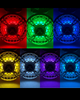 DOWN4SOUND | M3 MARINE 6.5 RGB | 6.5" MARINE COAXIAL SPEAKER SET | 175W RMS EACH | 4 OHM