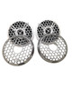 DOWN4SOUND |  M3 MARINE 6.5 WITH RGB LIGHTING | 6.5" MARINE COAXIAL SPEAKER SET | 175W RMS EACH | 4 OHM 