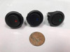 RED LED SPST SNAP IN ROCKER SWITCH