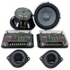 DOWN4SOUND - USED STOCK DOWN4SOUND - USED | JFX652S - 6.5 INCH 2 WAY CAR AUDIO SPEAKERS - 300W RMS | (PAIR) 