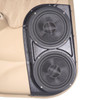  DOWN4SOUND PODS | DUAL 6.5" REAR DOOR SPEAKER PODS FOR THE 2001-2005 HONDA CIVIC 4 DOOR SEDAN 